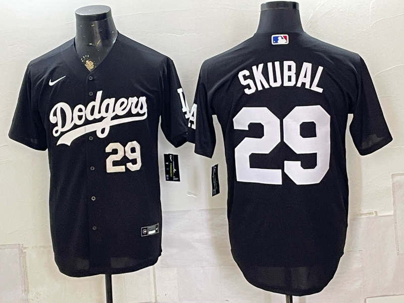 men Los Angeles Dodgers #29 Skubal black Game 2026 Nike MLB Jersey 0807005->los angeles dodgers->MLB Jersey